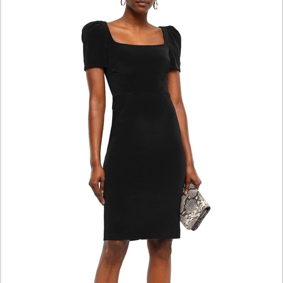 Rebecca Vallance Ivy Black Short Sleeve Dress - Picture 13 of 16